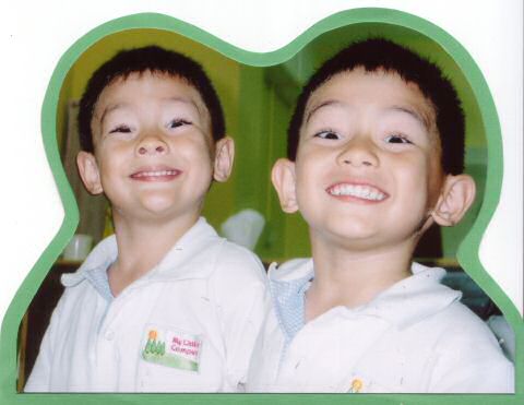 Anthony and Ernest smiling