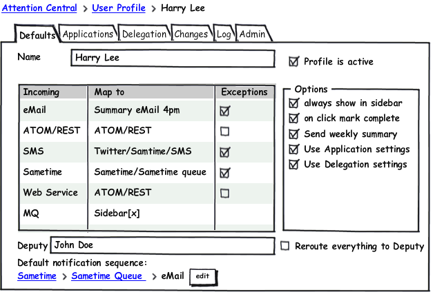 User Profile