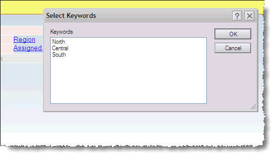 Select Keywords Select Keywords